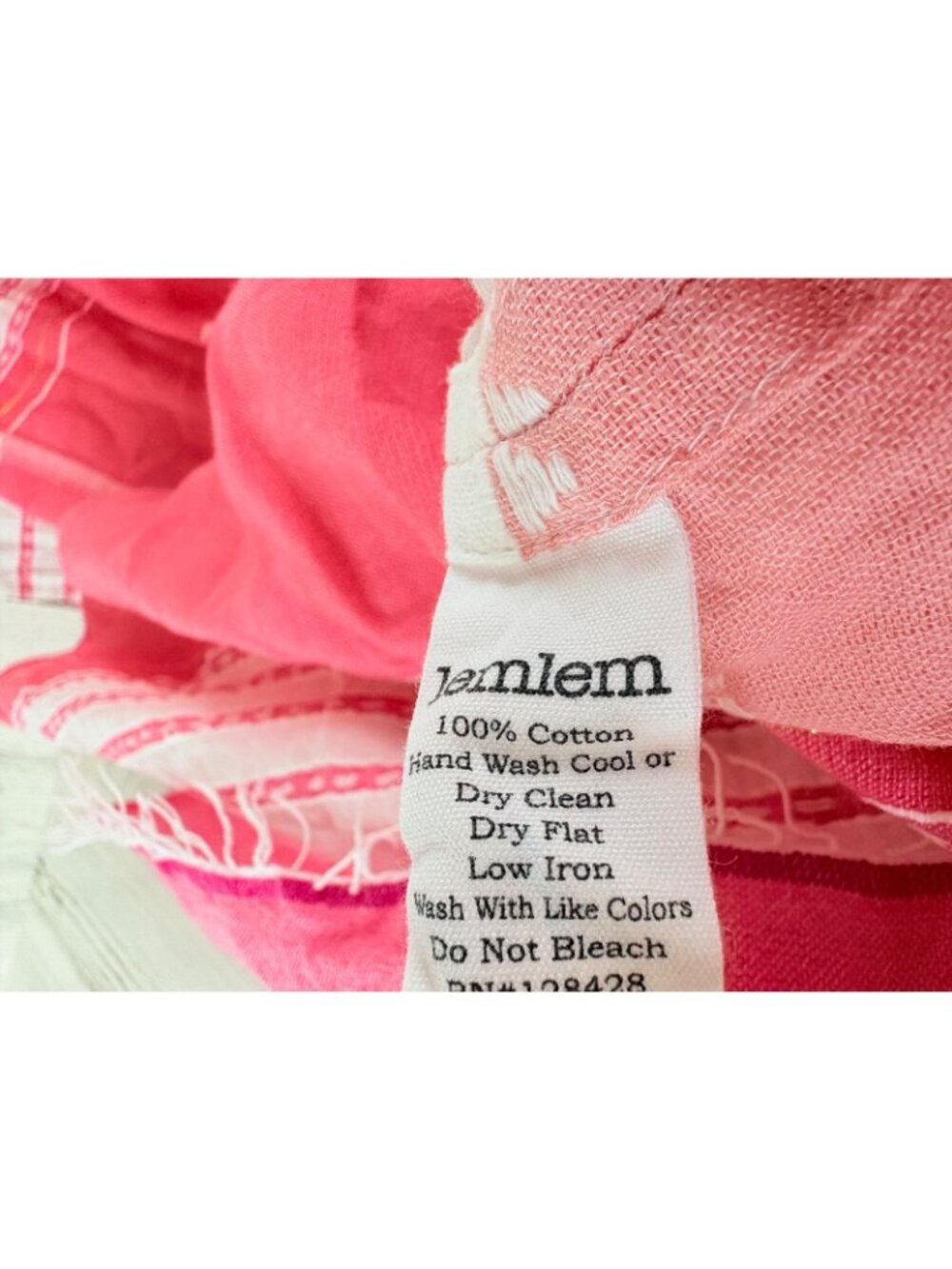 Lemlem Leila Plunge Dress Caftan Size S Pink - Picture 11 of 16